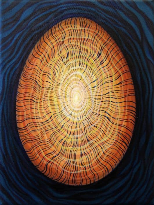 The Print Art - Wood log or Fingerprint
