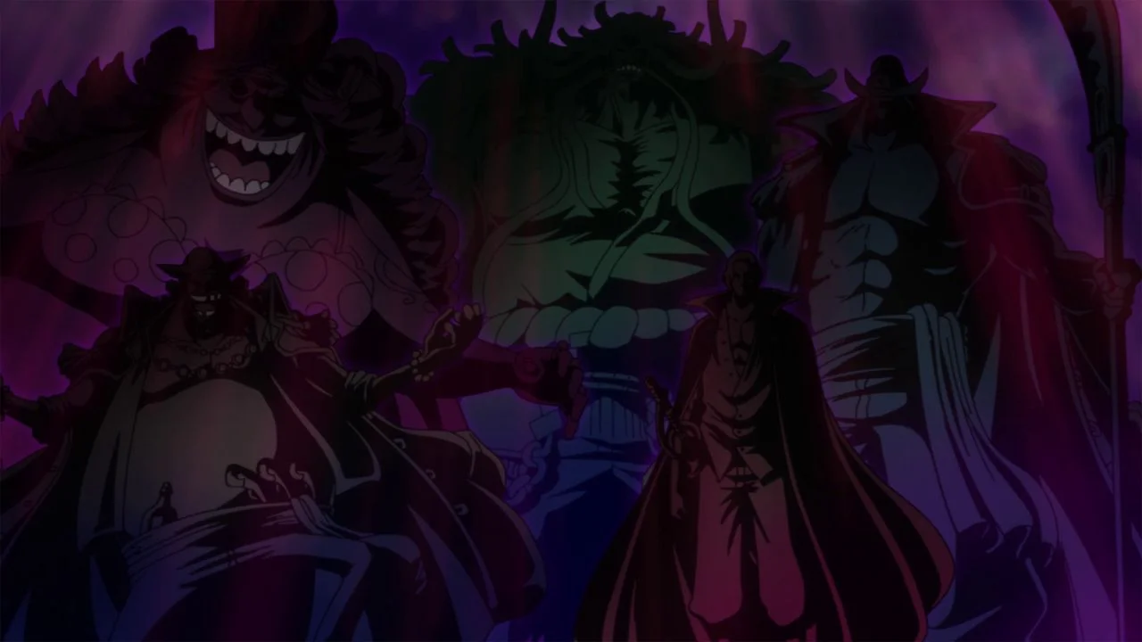 Four Emperors, Yonko - One Piece List of all Yonko of the sea - One Piece