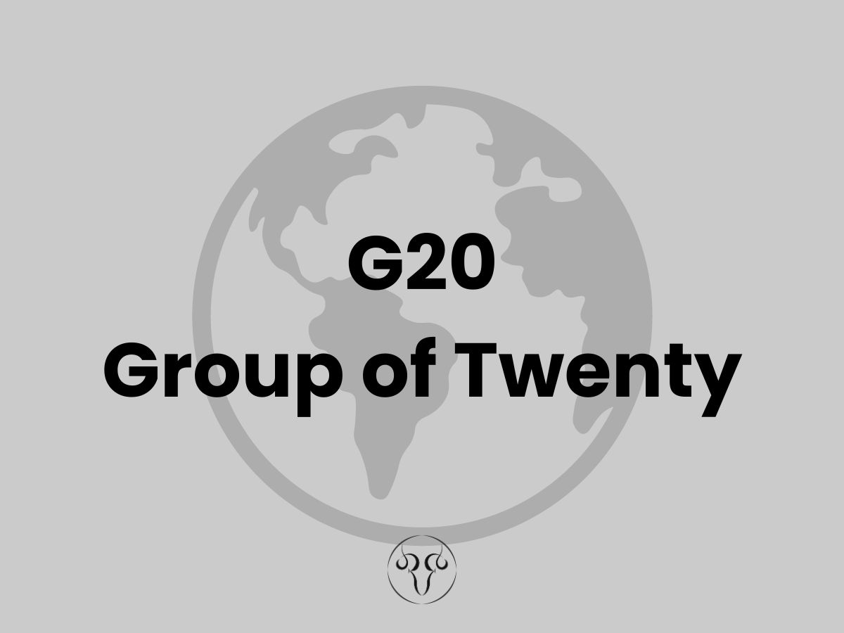 G20 - Group of Twenty G20 - Group of Twenty