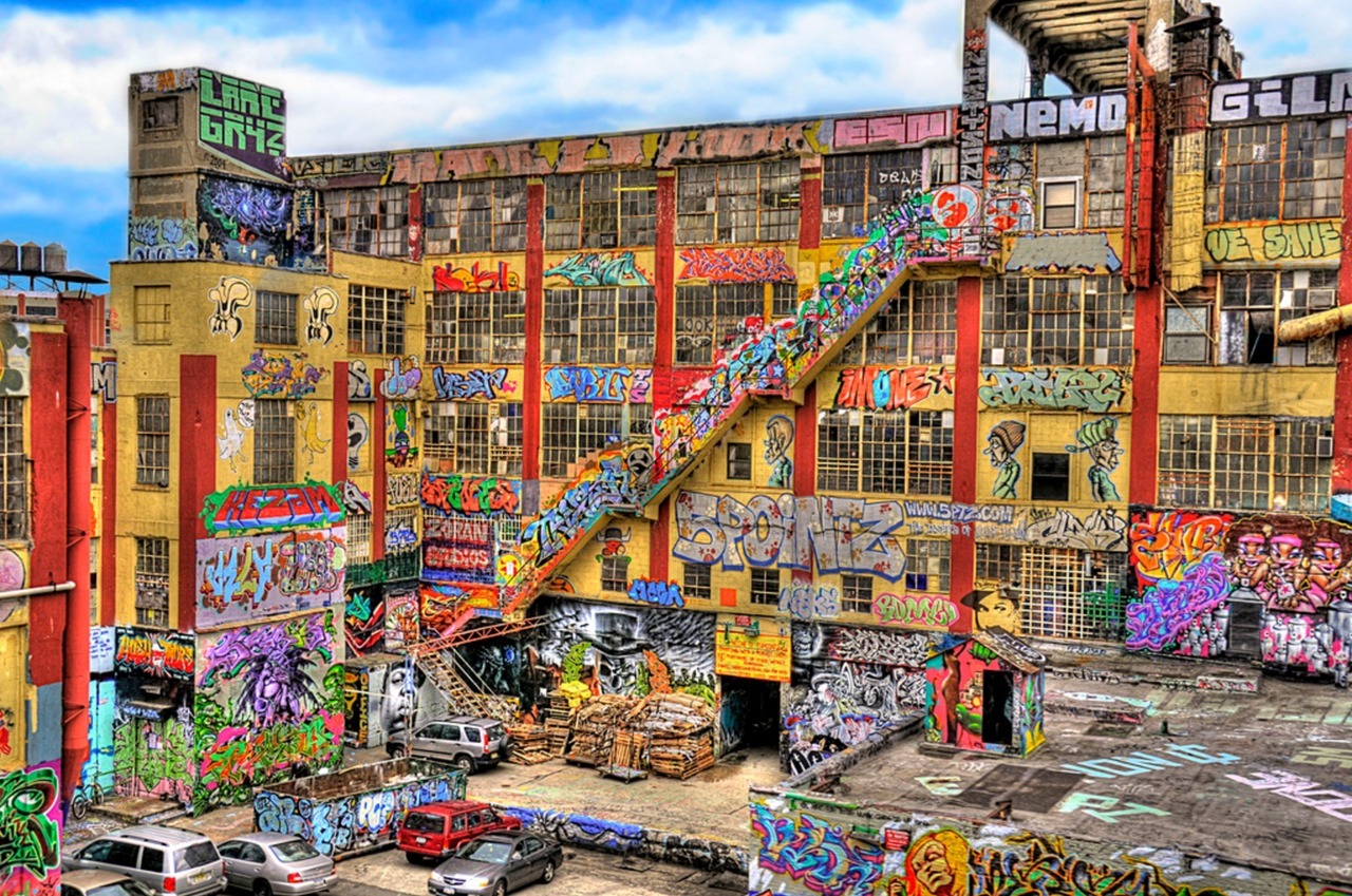 Things About Countercultures A Building with Grafitti - Things About Countercultures