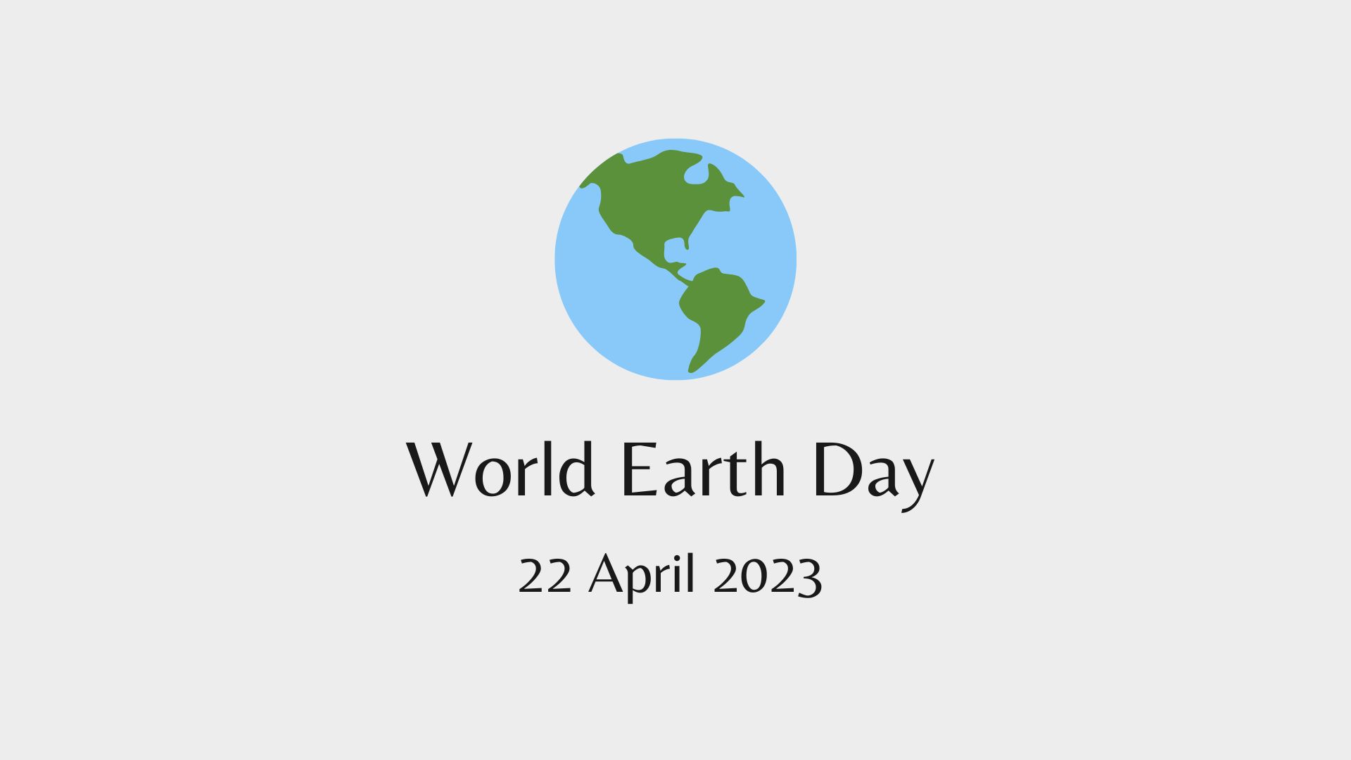 World Earth Day 2023 - Invest In Our Planet World Earth Day 2023 - Invest In Our Planet | Earth Day is a global event celebrated in more than 190 countries worldwide. The event focuses on various environmental issues such as climate change, pollution, deforestation, and wildlife conservation, to name a few. The goal is to inspire individuals, communities, and organizations to take actions to protect the planet, reduce waste, conserve energy, and promote sustainability.