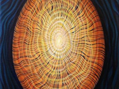 The Print Art - Wood log or Fingerprint