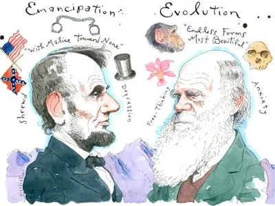 Two Giants Born Charles Darwin and Abraham Lincoln: Evolution and Emacipation