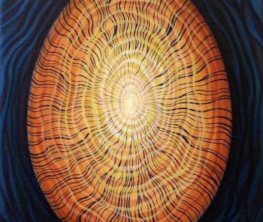 The Print Art - Wood log or Fingerprint